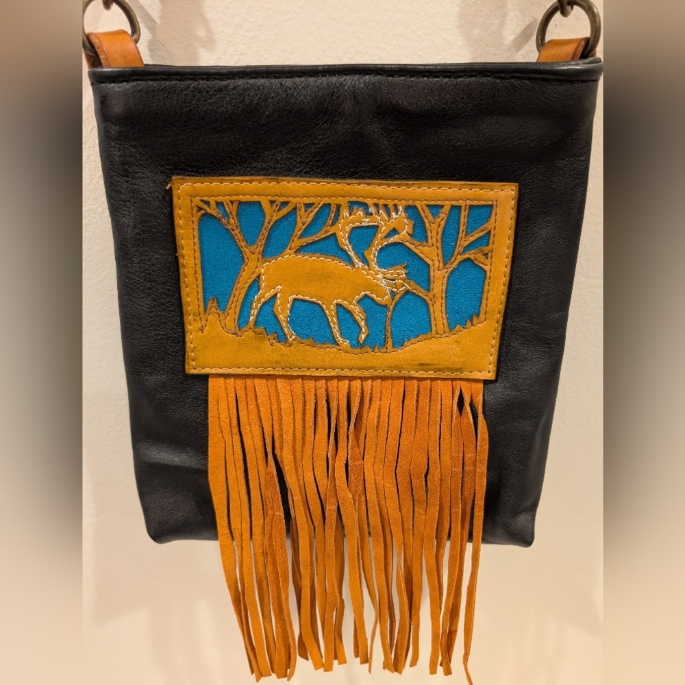 Handmade Leather Crossbody Bag